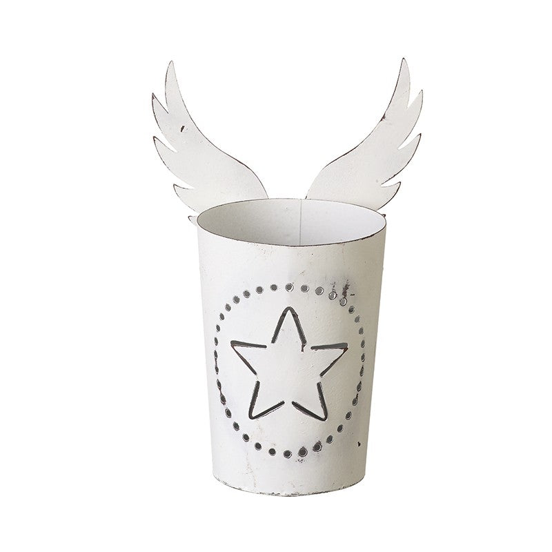 Angel Wing Tea Light Holder - stoneandcoshop